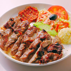 ラムステーキセットメニュー